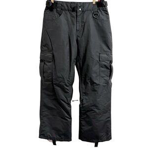 Helix Black Snow Ski Snowboard Pants Women’s Small Gator Legs and Zipper Vents